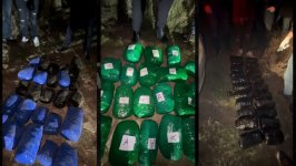Qaradağda əməliyyat: 70 kq narkotik qanunsuz dövriyyədən çıxarılıb (FOTO/VİDEO)