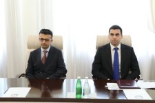Səhiyyə Nazirliyində “Yüksəliş” müsabiqəsinin qalibi ilə görüş keçirilib (FOTO)
