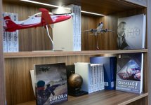 Prezident İlham Əliyev və Birinci xanım Mehriban Əliyeva Milli Aviasiya Akademiyasında Beynəlxalq Təlim Mərkəzinin açılışında iştirak ediblər (FOTO/VİDEO)