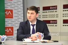 Qazaxıstanın mədəniyyət və informasiya nazirinin müavini və Beynəlxalq İnformasiya Komitəsinin sədri Trend BİA-nın ofisini ziyarət ediblər (FOTO)