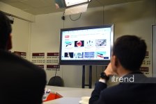 Qazaxıstanın mədəniyyət və informasiya nazirinin müavini və Beynəlxalq İnformasiya Komitəsinin sədri Trend BİA-nın ofisini ziyarət ediblər (FOTO)