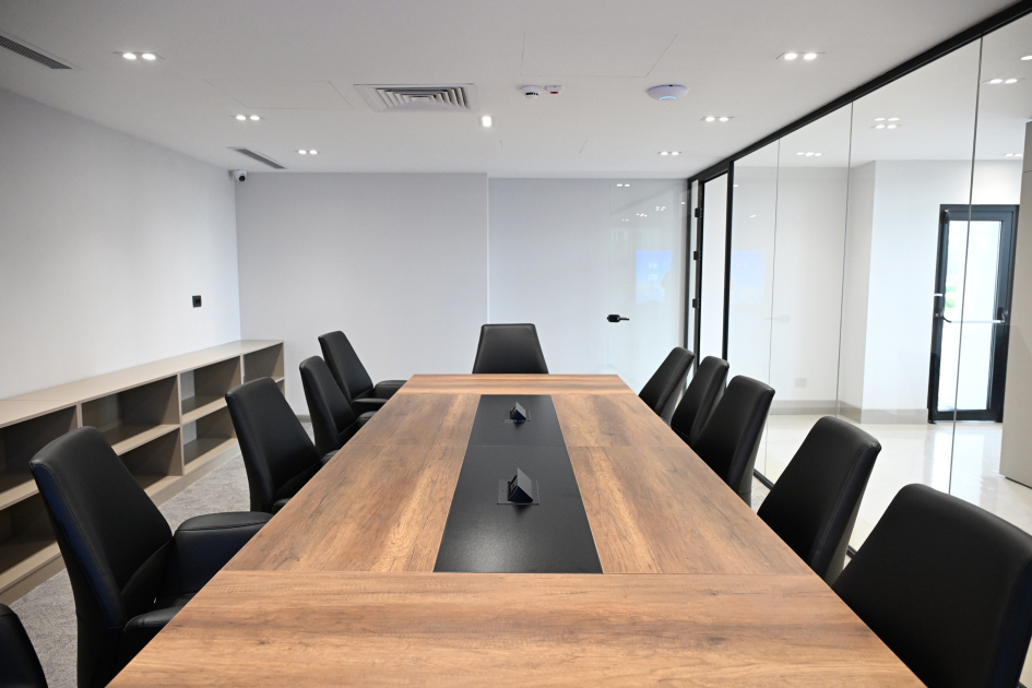 Prezident İlham Əliyev və Birinci xanım Mehriban Əliyeva Milli Aviasiya Akademiyasında Beynəlxalq Təlim Mərkəzinin açılışında iştirak ediblər (FOTO/VİDEO)