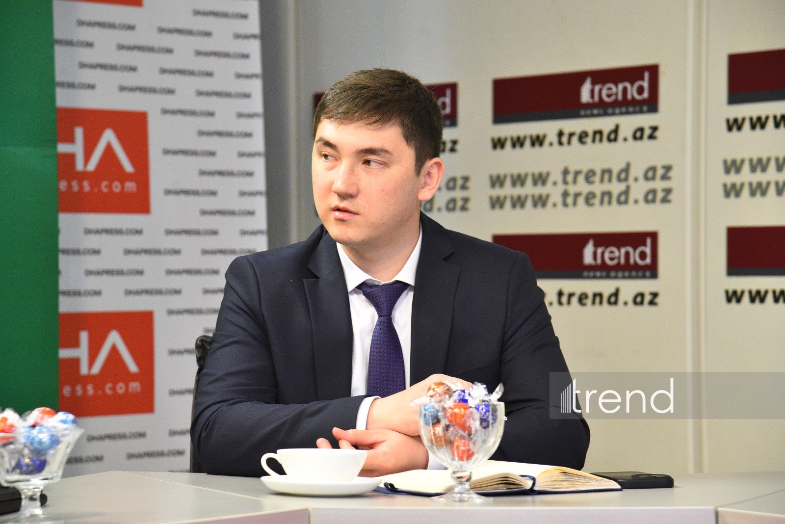 Qazaxıstanın mədəniyyət və informasiya nazirinin müavini və Beynəlxalq İnformasiya Komitəsinin sədri Trend BİA-nın ofisini ziyarət ediblər (FOTO)