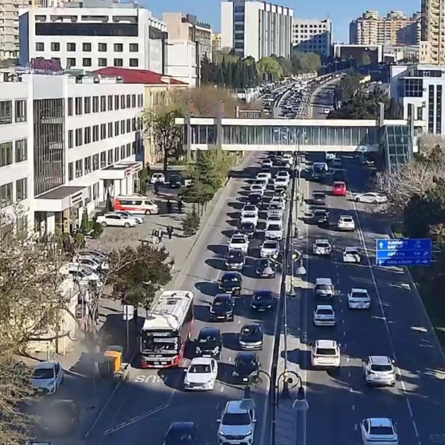 DİQQƏT: Bu yollarda tıxac var - SİYAHI (FOTO)