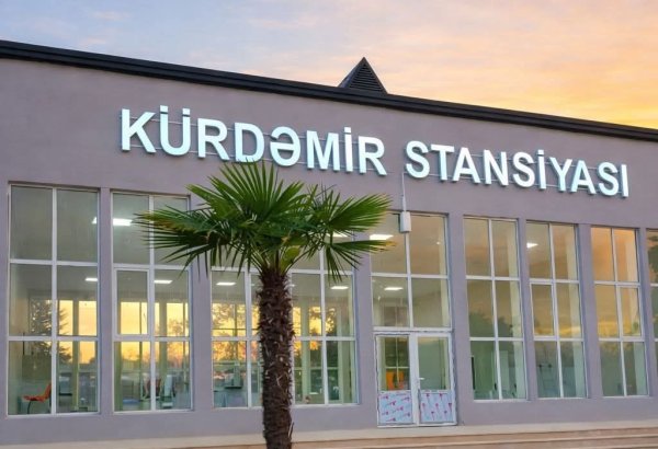 Kürdəmir stansiyasının təmir işləri başa çatmaq üzrədir