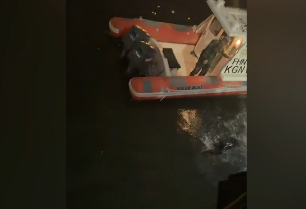 Dənizkənarı Milli Parkda dənizdə batma təhlükəsində olan şəxs xilas edilib (VİDEO)