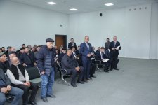 Xaçmazın Palçıqoba kəndində sakinlərin müraciət və təklifləri dinlənilib (FOTO)
