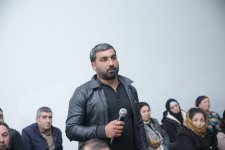 Xaçmazın Palçıqoba kəndində sakinlərin müraciət və təklifləri dinlənilib (FOTO)