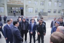 Xaçmazın Palçıqoba kəndində sakinlərin müraciət və təklifləri dinlənilib (FOTO)