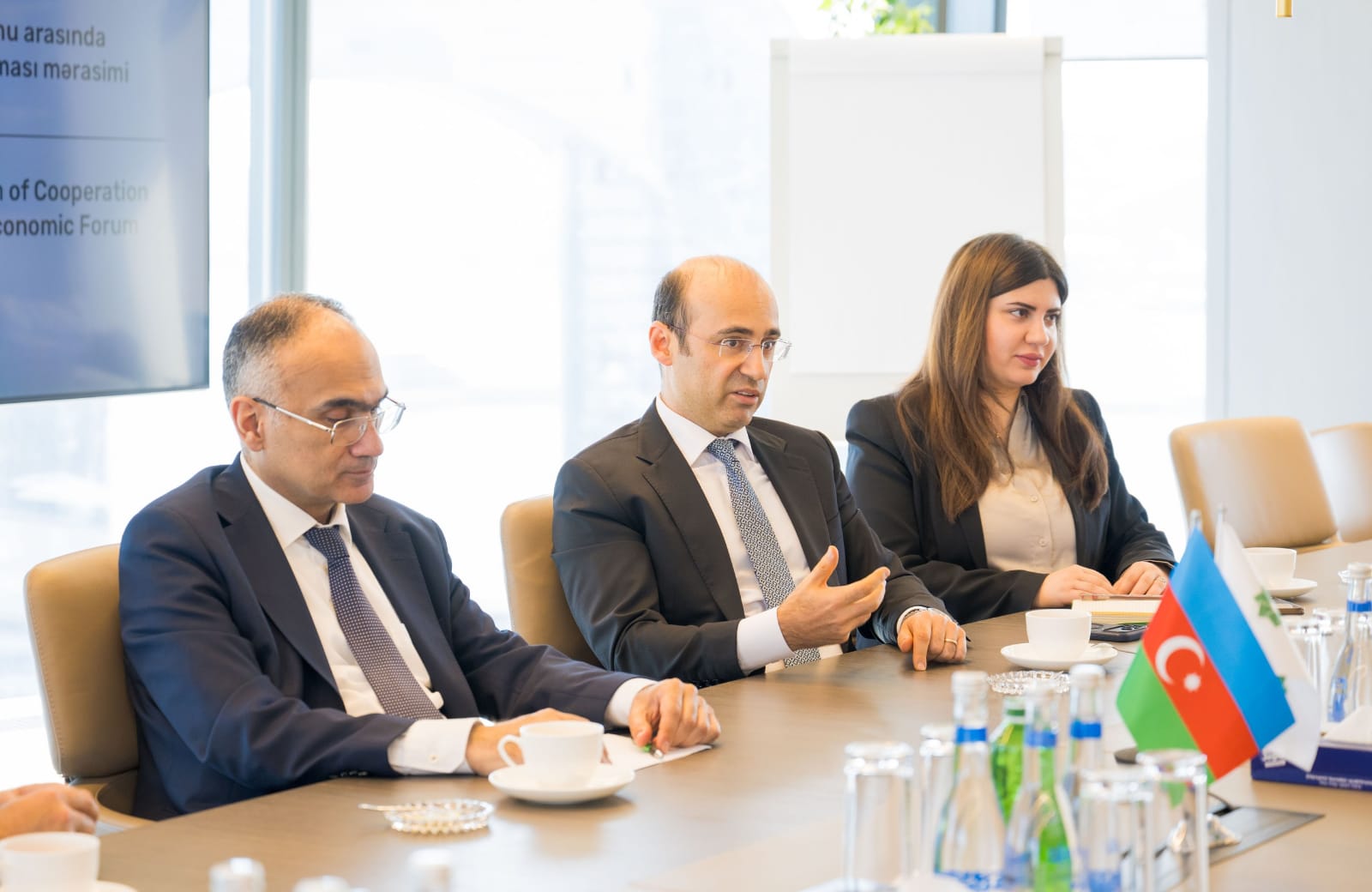 PAŞA Holding və Dünya İqtisadi Forumu arasında Əməkdaşlıq Memorandumunun imzalanma mərasimi keçirilib (FOTO)