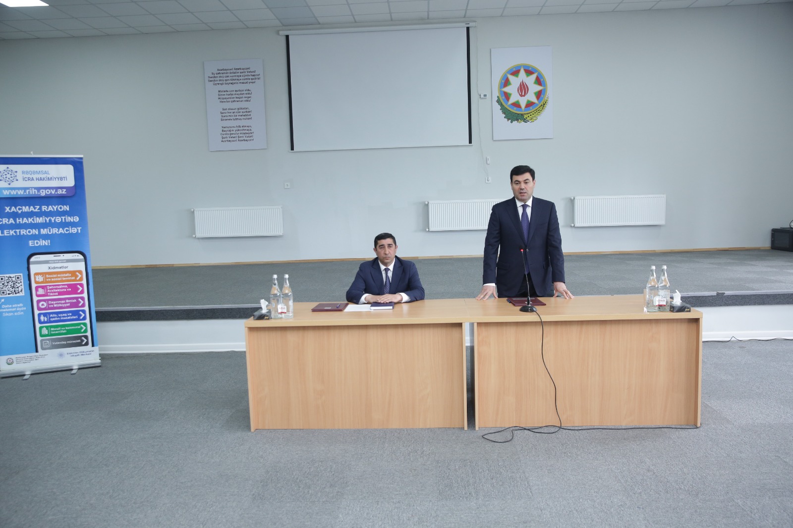 Xaçmazın Palçıqoba kəndində sakinlərin müraciət və təklifləri dinlənilib (FOTO)