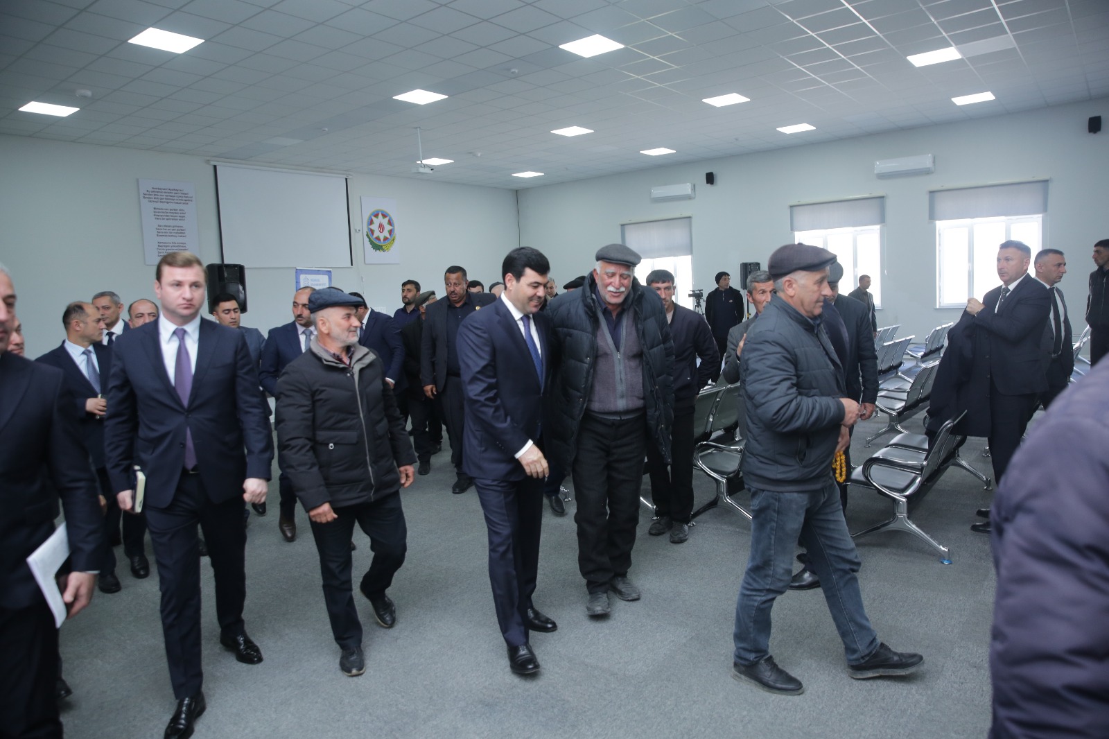 Xaçmazın Palçıqoba kəndində sakinlərin müraciət və təklifləri dinlənilib (FOTO)