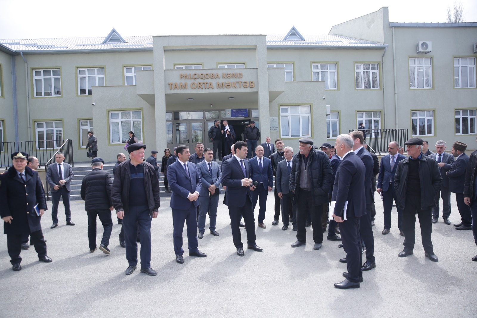 Xaçmazın Palçıqoba kəndində sakinlərin müraciət və təklifləri dinlənilib (FOTO)