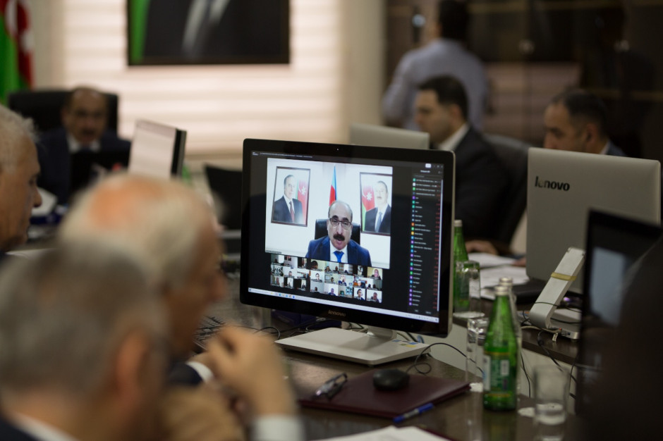 FHN “Memarlıq və Şəhərsalma İli” çərçivəsində videokonfrans təşkil edib (FOTO)