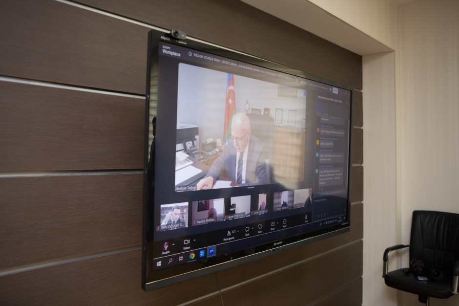 FHN “Memarlıq və Şəhərsalma İli” çərçivəsində videokonfrans təşkil edib (FOTO)