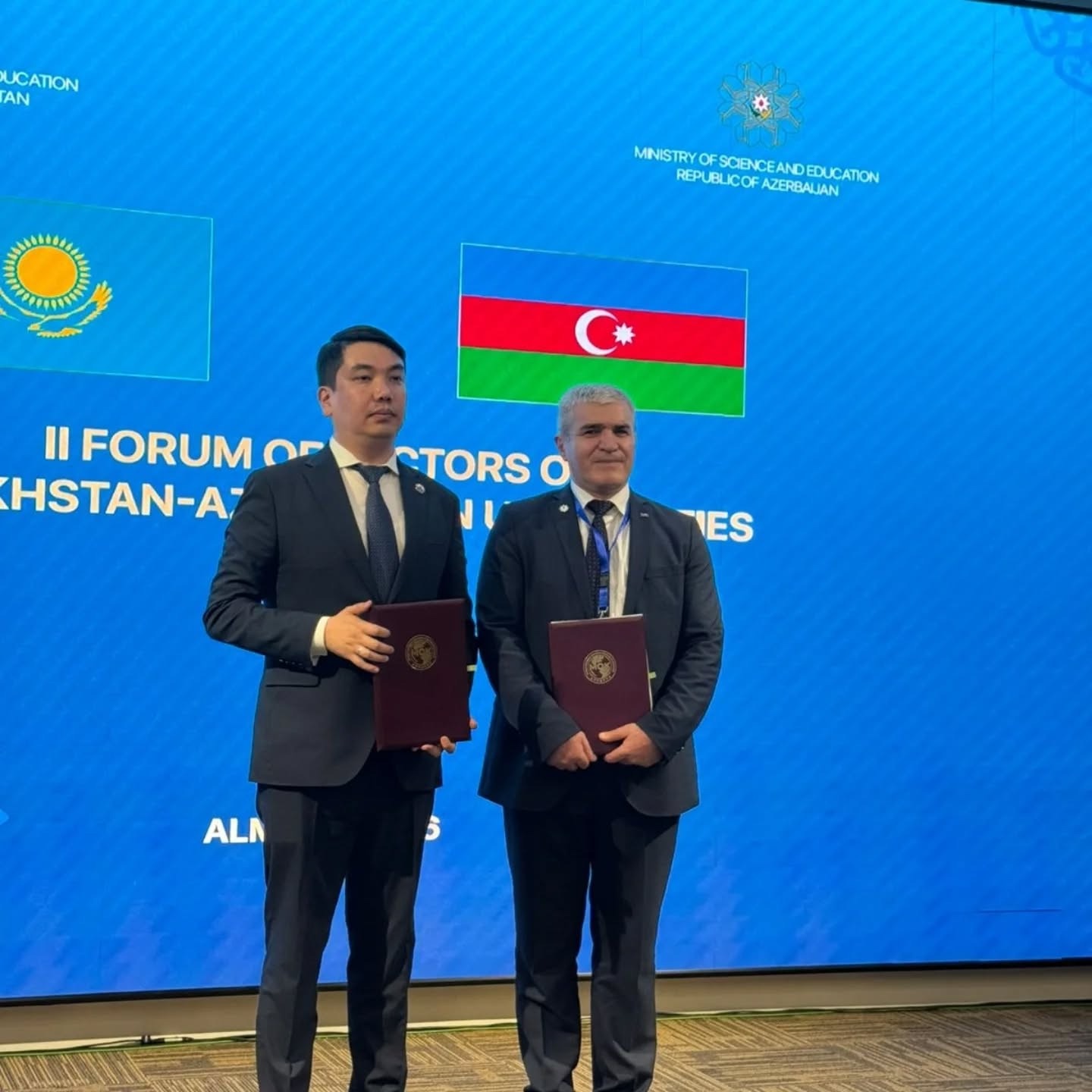 AzMİU Qazaxıstan universitetləri ilə əməkdaşlığını genişləndirir (FOTO)