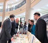 Azərbaycan nümayəndə heyəti Türkmənistanda beynəlxalq olimpiadada iştirak edib (FOTO)