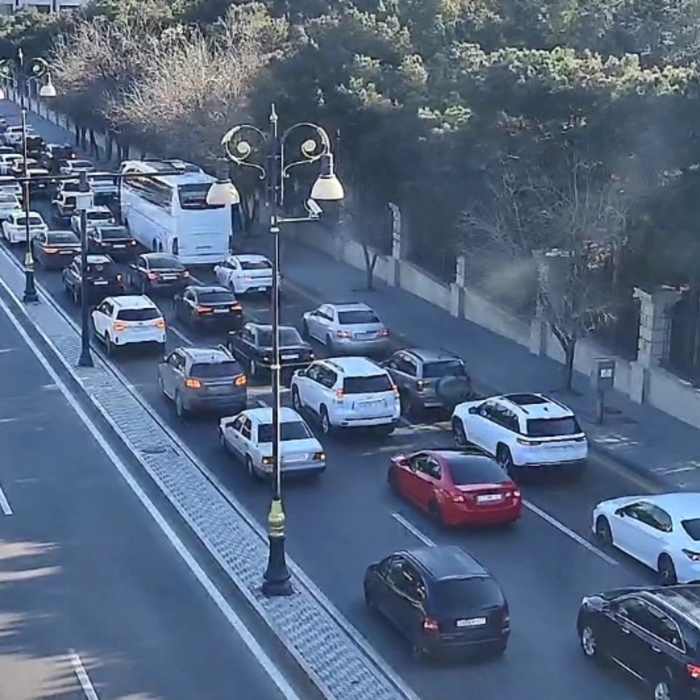 DİQQƏT: Bu yollarda tıxac var - SİYAHI (FOTO)