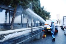 Bu gün paytaxtda 550 küçə yuyulub (FOTO)