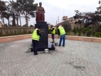 Paytaxt küçələri yuyulub (FOTO)