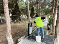 Paytaxt küçələri yuyulub (FOTO)