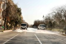 Paytaxt küçələri yuyulub (FOTO)