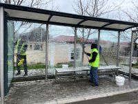 Paytaxt küçələri yuyulub (FOTO)