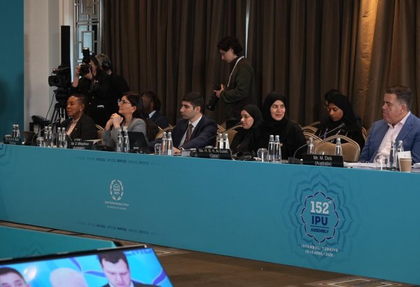 Millət vəkili Sevil Mikayılova İstanbulda keçirilən Parlamentlərarası İttifaqın İcraiyyə Komitəsinin iclasında iştirak edib (FOTO)