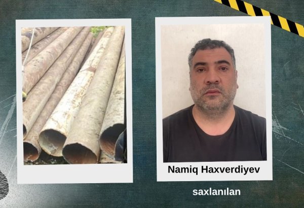 Ağsuda su boruları oğurlanıb (VİDEO)