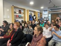 Finlandiyanın ilk qadın prezidenti Azərbaycan Evinin qonağı olub (FOTO)