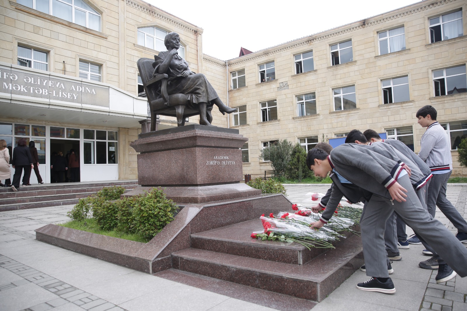 Xaçmazda Zərifə Əliyevanın xatirəsi yad edilib (FOTO)