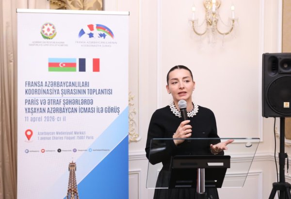 Fransada Azərbaycan icması ilə görüş keçirilib (FOTO)