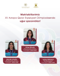 Avropa Qızlar Riyaziyyat Olimpiadasının üç bürünc medalını azərbaycanlı şagirdlər qazandı (FOTO)