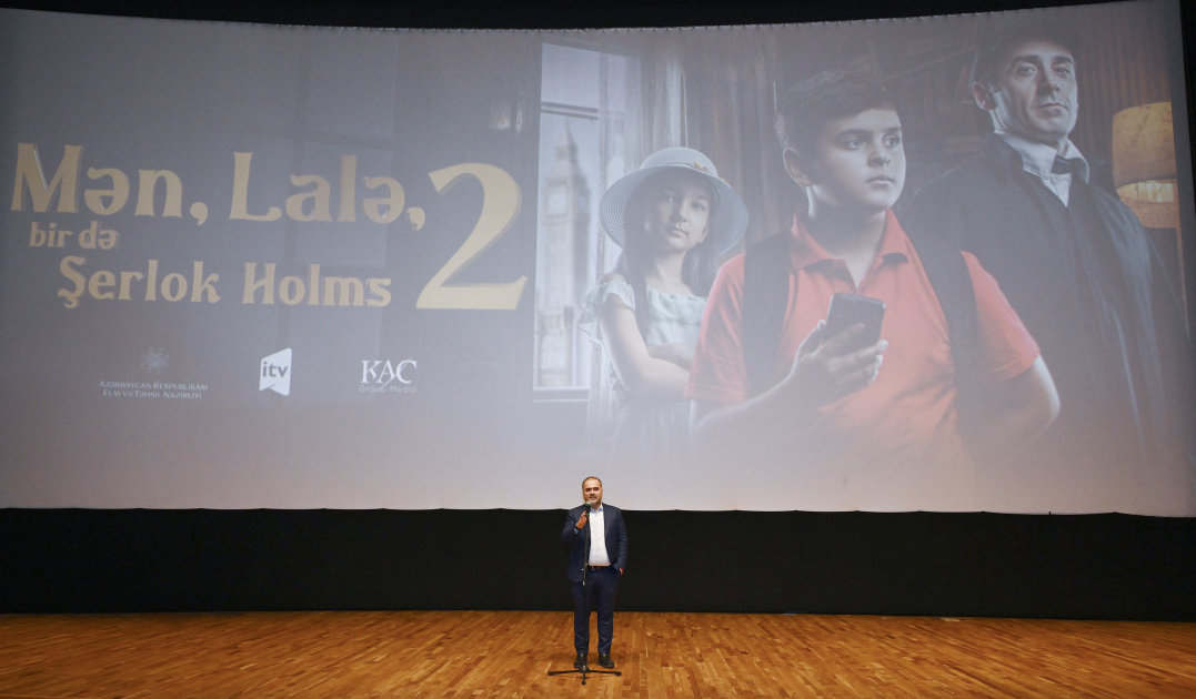 Leyla Əliyeva və Alena Əliyeva “Mən, Lalə, bir də Şerlok Holms 2” filminin ikinci mövsümünün təqdimat mərasimində iştirak ediblər (FOTO)