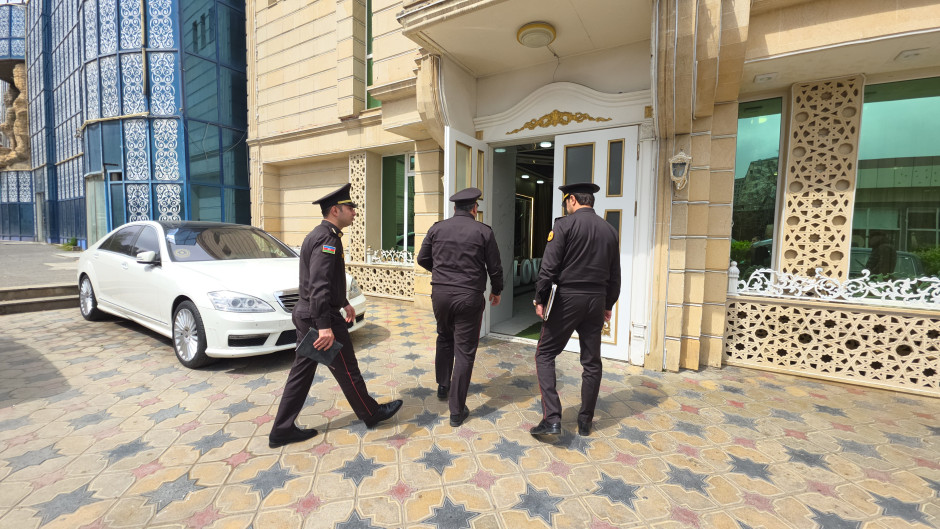 Bakıda şadlıq sarayının fəaliyyəti dayandırıldı (FOTO)