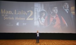 Leyla Əliyeva və Alena Əliyeva “Mən, Lalə, bir də Şerlok Holms 2” filminin ikinci mövsümünün təqdimat mərasimində iştirak ediblər (FOTO)