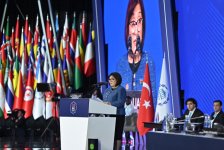 Sahibə Qafarova Parlamentlərarası İttifaqın 152-ci Assambleyasının iclasında çıxış edib (FOTO)