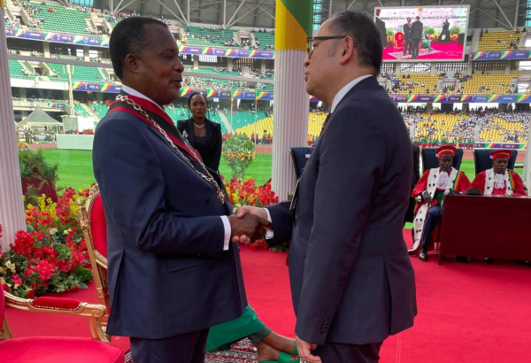 Azərbaycan səfiri Konqoda yenidən seçilən prezidentin andiçmə mərasimində iştirak edib (FOTO)