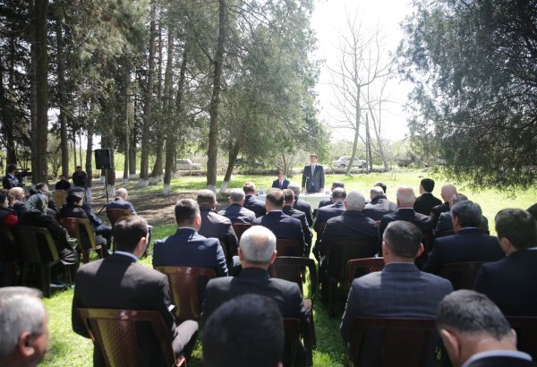 Xaçmaz rayonunda növbəti səyyar qəbul Dədəli kəndində keçirilib (FOTO)