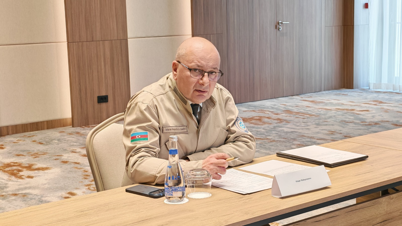 Ağdamda Minalardan və partlamamış hərbi sursatlardan təmizləmə üzrə İşçi qrupun iclası keçirilib (FOTO)