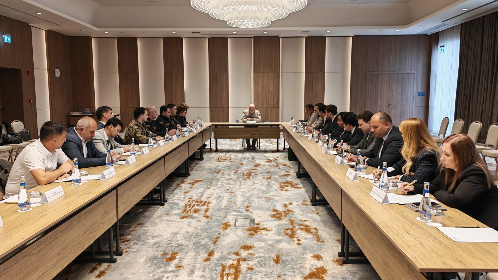 Ağdamda Minalardan və partlamamış hərbi sursatlardan təmizləmə üzrə İşçi qrupun iclası keçirilib (FOTO)