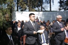 Xaçmaz rayonunda növbəti səyyar qəbul Dədəli kəndində keçirilib (FOTO)