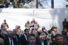 Xaçmaz rayonunda növbəti səyyar qəbul Dədəli kəndində keçirilib (FOTO)