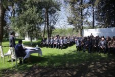 Xaçmaz rayonunda növbəti səyyar qəbul Dədəli kəndində keçirilib (FOTO)