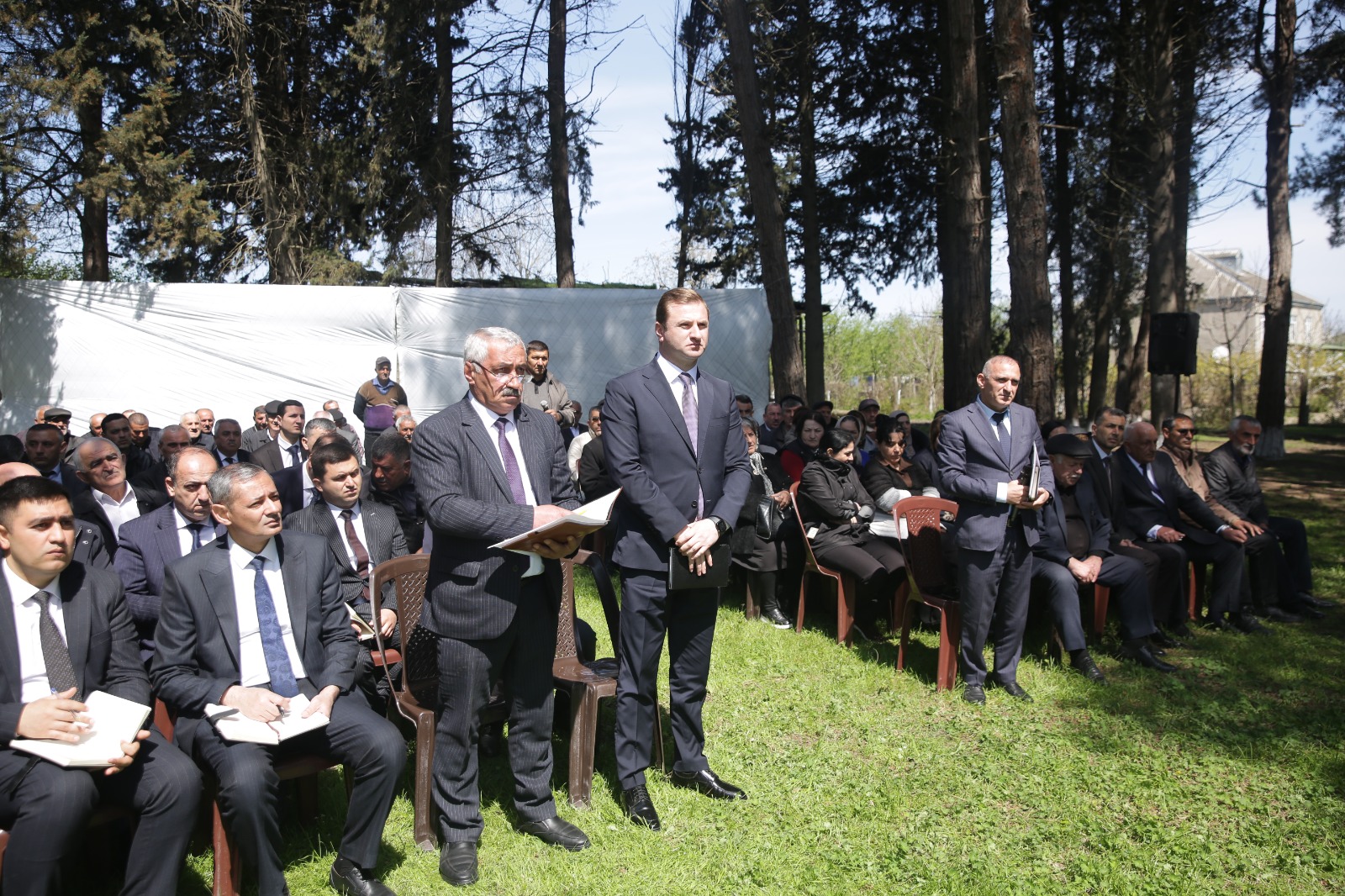 Xaçmaz rayonunda növbəti səyyar qəbul Dədəli kəndində keçirilib (FOTO)