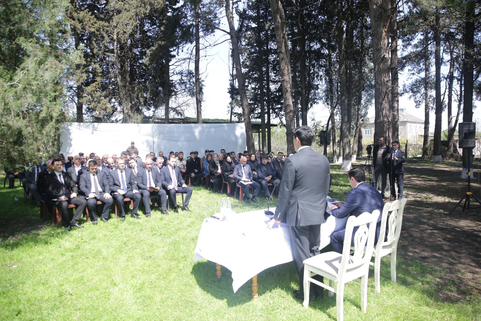 Xaçmaz rayonunda növbəti səyyar qəbul Dədəli kəndində keçirilib (FOTO)