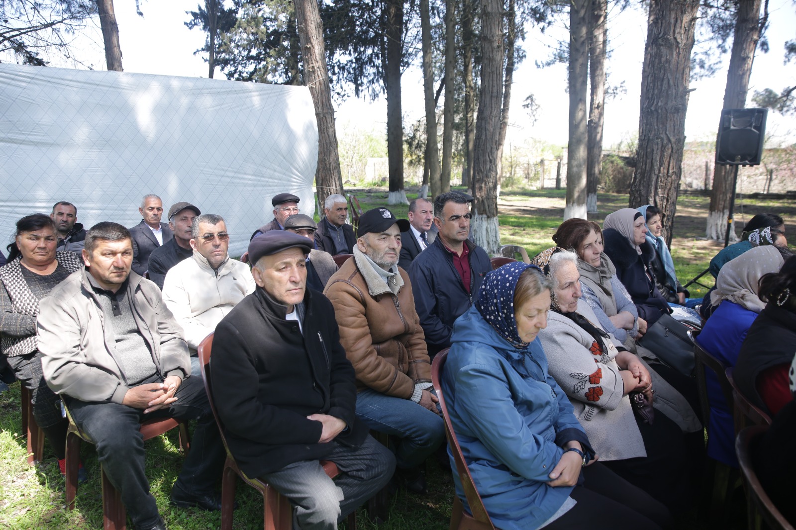 Xaçmaz rayonunda növbəti səyyar qəbul Dədəli kəndində keçirilib (FOTO)