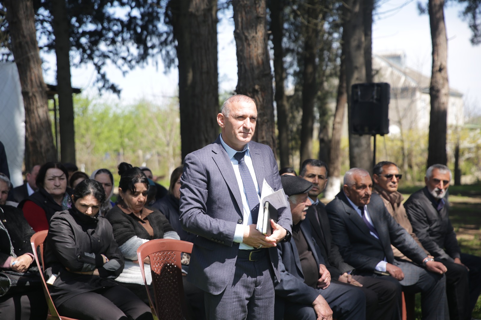 Xaçmaz rayonunda növbəti səyyar qəbul Dədəli kəndində keçirilib (FOTO)