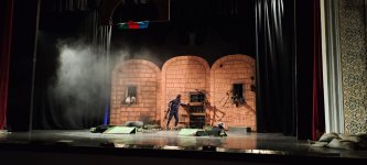 Natiq Qasımova həsr olunan “Ölməz” tamaşası Heydər Əliyev Fondunun dəstəyi ilə Mingəçevirdə təqdim edilib (FOTO)