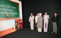 Birinci xanım Mehriban Əliyeva Antalyada “Fələstində sülh naminə birləşərək: Təhsil sisteminin məhv edilməsi ilə mübarizə və gələcəyin qorunması” adlı paneldə iştirak edib (FOTO)